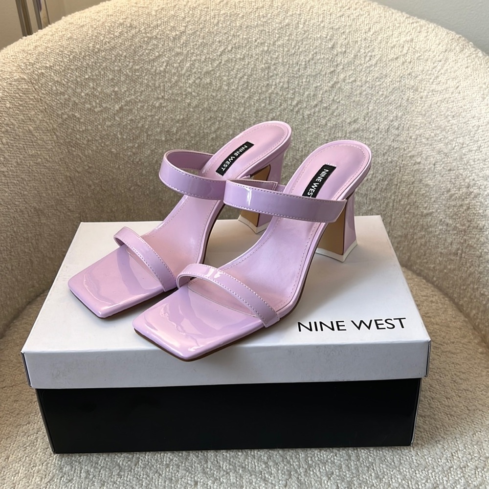 Nine West Lilac Heels size US 8.5